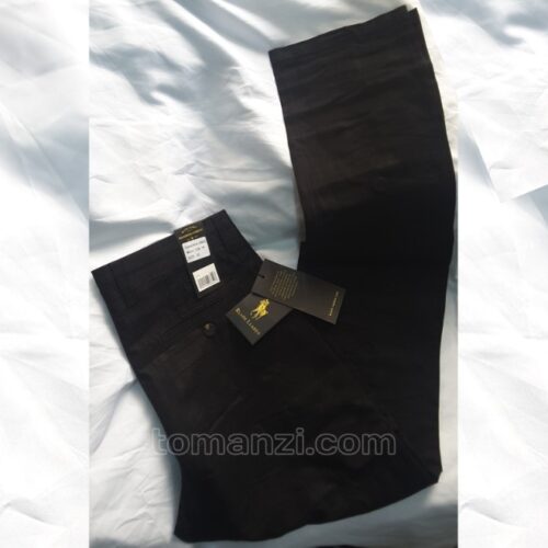 thick chinos polo ralph lauren charcoal black 7#