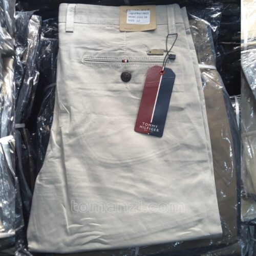 bundle 10 pieces of stretch chinos tommy hilfiger off-white 1555-3#