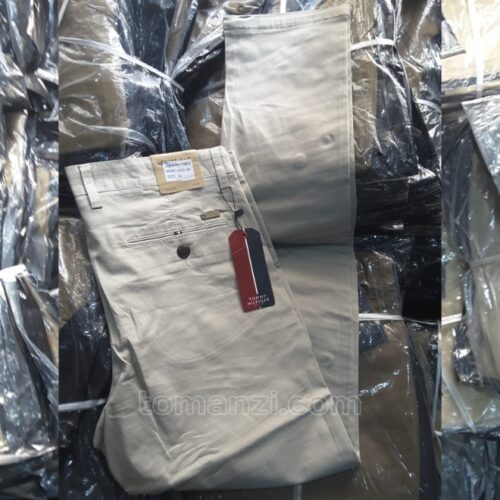 bundle 10 pieces of stretch chinos tommy hilfiger off-white 1555-3#