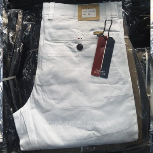 bundle 10 pieces of stretch chinos tommy hilfiger pure white 1555-15#