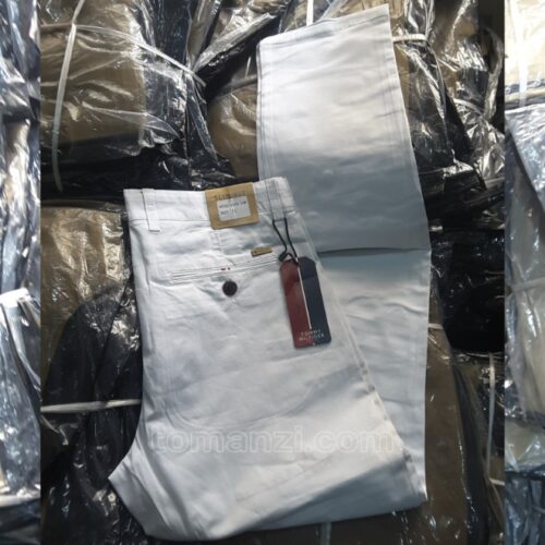 bundle 10 pieces of stretch chinos tommy hilfiger pure white 1555-15#