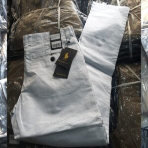 stretch chinos polo ralph pure white 1555-15#