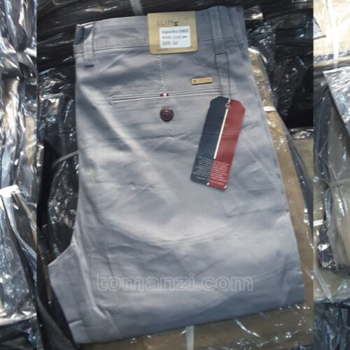 bundle 10 pieces of stretch chinos tommy hilfiger ash grey 1555-6#