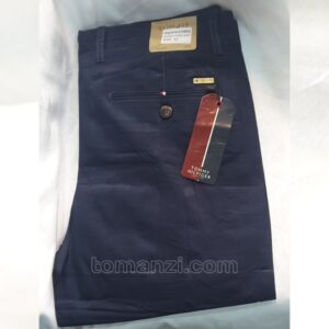 bundle 10 pieces of stretch chinos tommy hilfiger dark blue 1555-23#