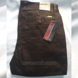 stretch chinos tommy hilfiger Coffee brown chocolate 1555-28#