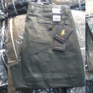 stretch chinos polo ralph dark green 1555-70#