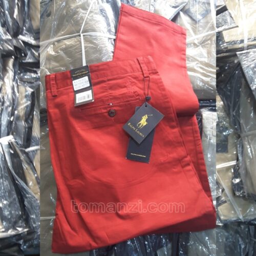 stretch chinos polo ralph red 1555-42#