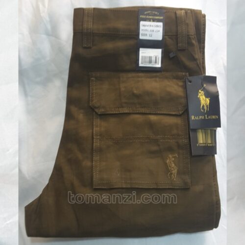 COMBAT CARGO PANT CHINOS THICK MATERIAL BROWN 22#