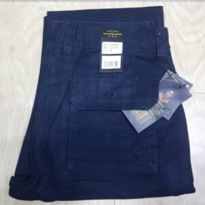 COMBAT CARGO PANT CHINOS THICK MATERIAL NAVY BLUE 63#