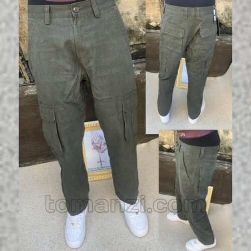 bundle 10 pieces of COMBAT CARGO PANT CHINOS THICK MATERIAL ARMY GREEN 17#