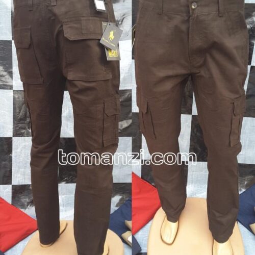 COMBAT CARGO PANT CHINOS THICK MATERIAL CARTON COLOR 2#