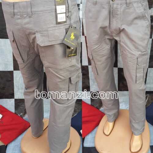 COMBAT CARGO PANT CHINOS THICK MATERIAL ASH GREY 68#