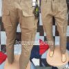 COMBAT CARGO PANT CHINOS THICK MATERIAL CARTON BROWN 20#