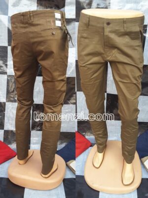 stretch chinos tommy hilfiger Coffee brown chocolate 1555-28#