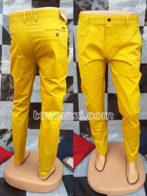 bundle 10 pieces of stretch chinos tommy hilfiger yellow 1555-10#
