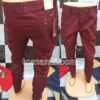 bundle 10 pieces of stretch chinos tommy hilfiger wine color 1555-53#