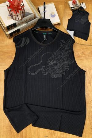 BUNDLE ARMLESS ROUND-NECK