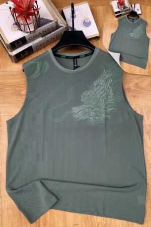 BUNDLE ARMLESS ROUND-NECK